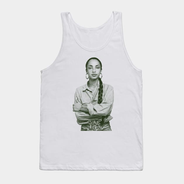 sade engraving Tank Top by fellfreestuffstudio